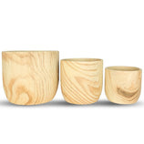 Kit 3 Vasos Linha Genebra em Cerâmica