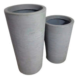 Kit 2 Vasos Damasco Texturizados