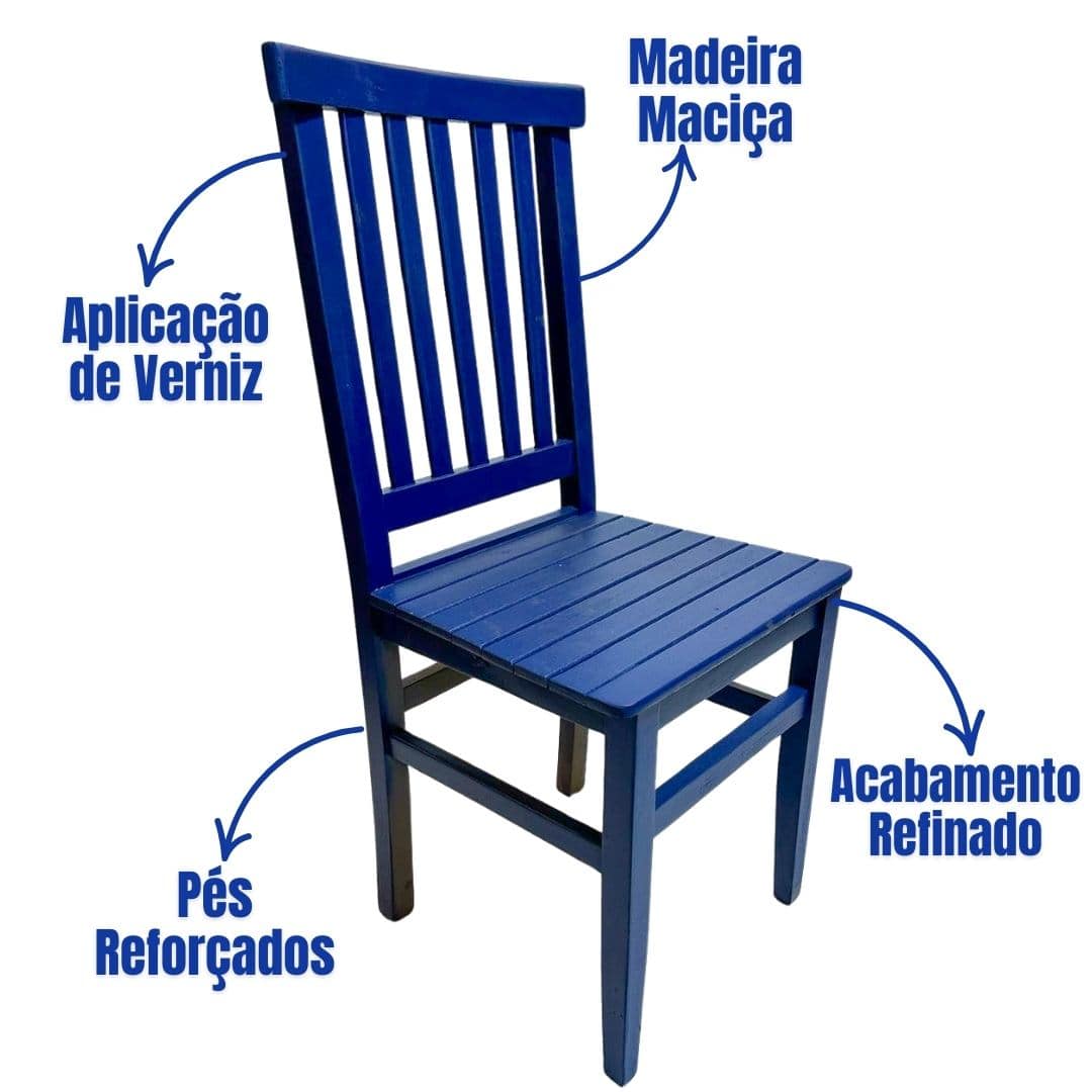 Cadeira Mineira de Madeira Maciça