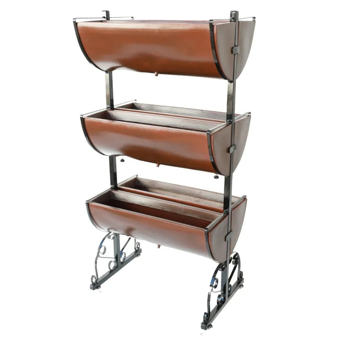 Horta Vertical com 6 Jardineiras