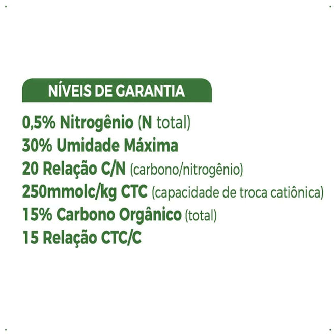 Adubo Fertilizante Bokashi Korin Forth 250g p/ Plantas