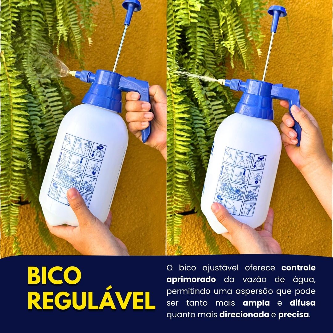 Kit Pulverizador Manual + 2 Herbicidas não-seletivos