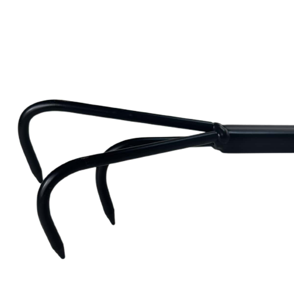 Ancinho de Mão 3 Dentes em Aço com Cabo Plástico Emborrachado 36cm