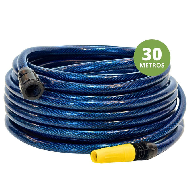 Mangueira de Jardim 1/2" Trançada com Esguicho PVC