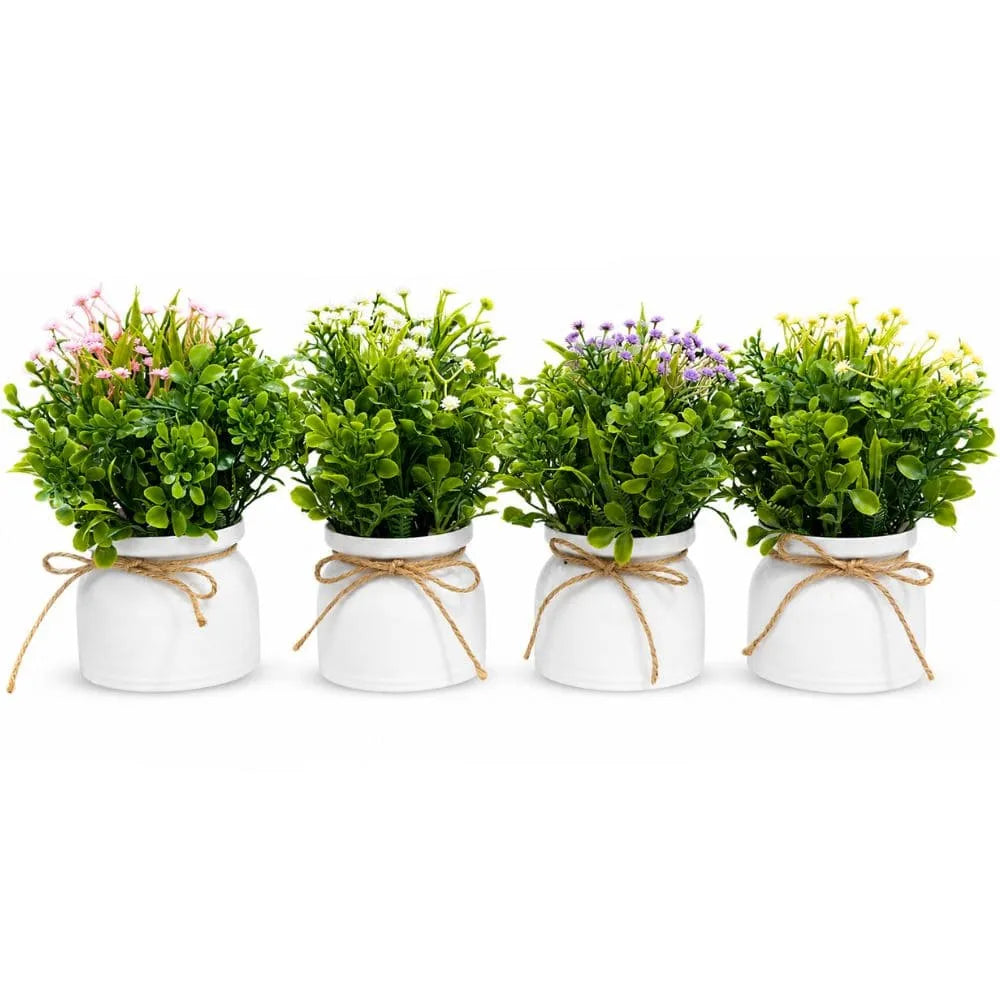 Vaso Decorativo com Flor Artificial