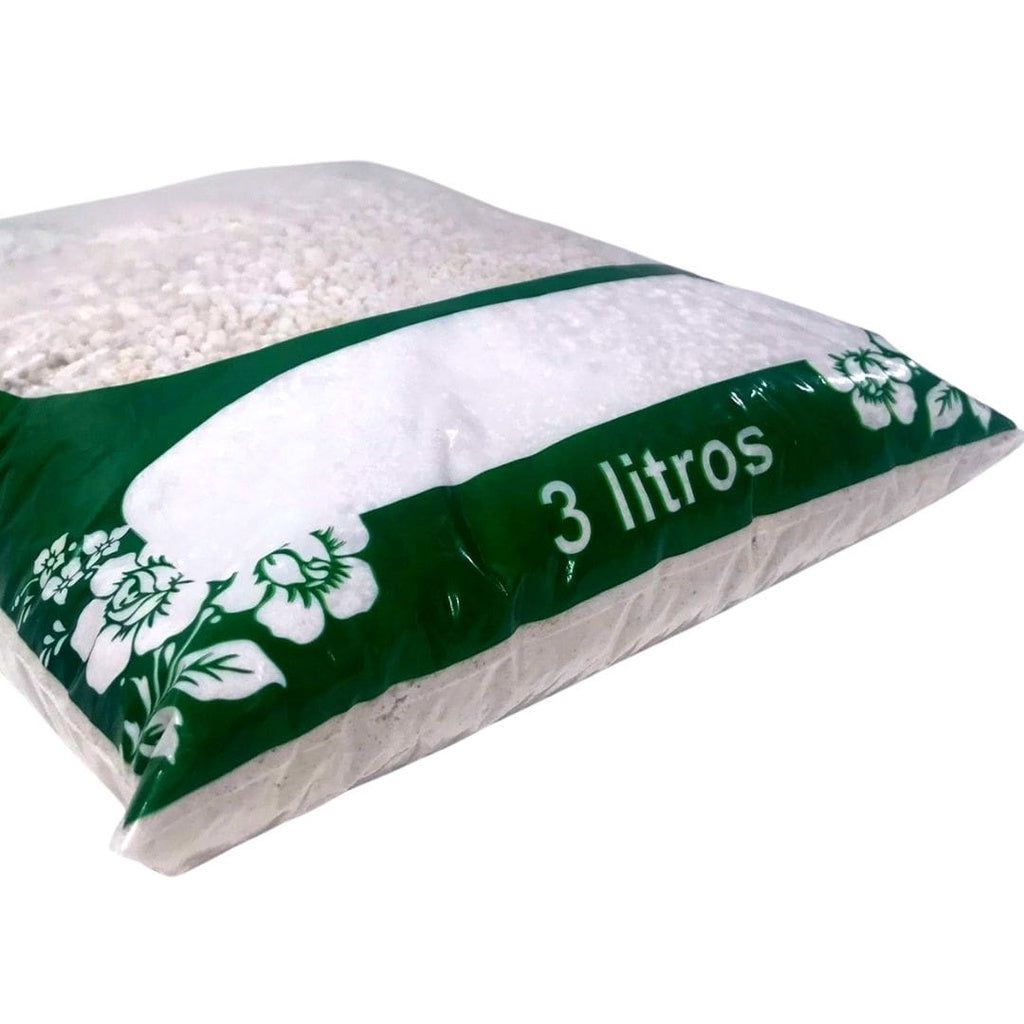 Perlita Expandida Substrato para Jardinagem 3L