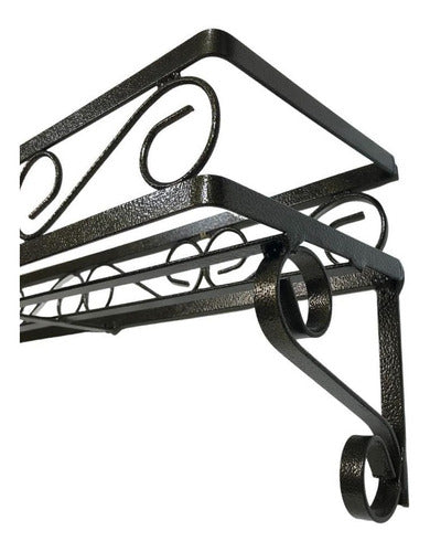 Suporte de Parede Mão Francesa para Jardineiras 100cm