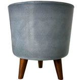 Mini Vaso Linha Doha 22cm com Tripé