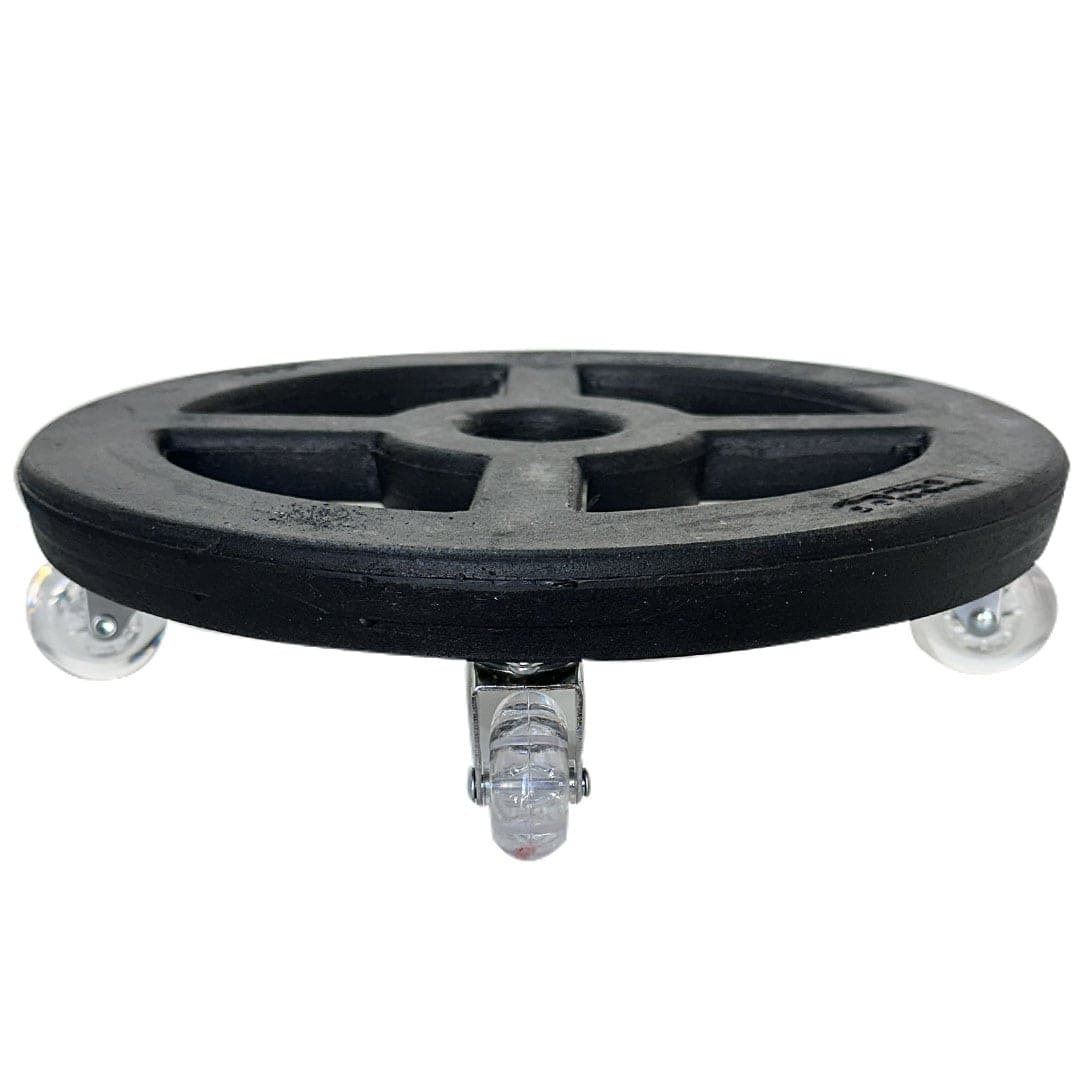 Suporte com Rodas de Silicone para Vasos Redondos