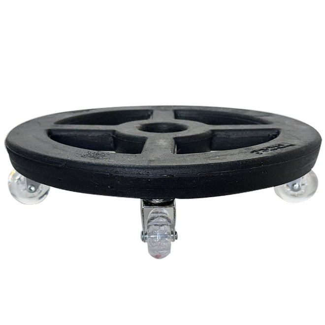 Suporte com Rodas de Silicone para Vasos Redondos