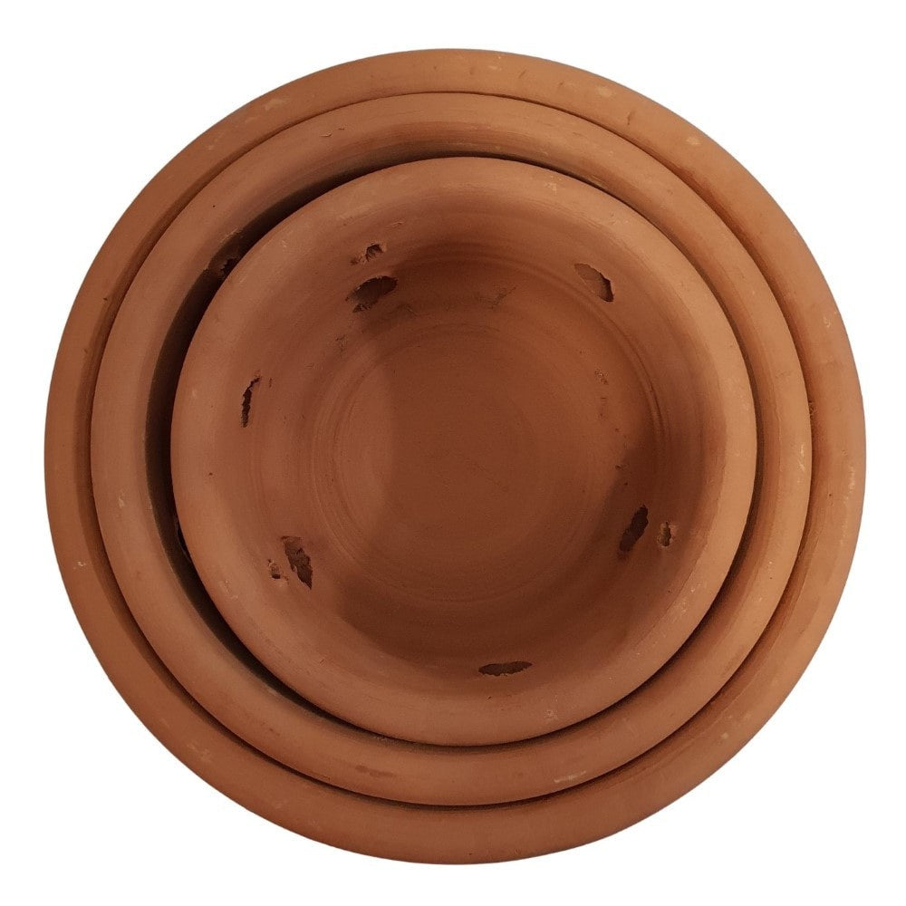 Vaso de Cerâmica com Furos para Orquídeas