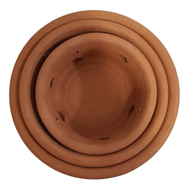 Vaso de Cerâmica com Furos para Orquídeas