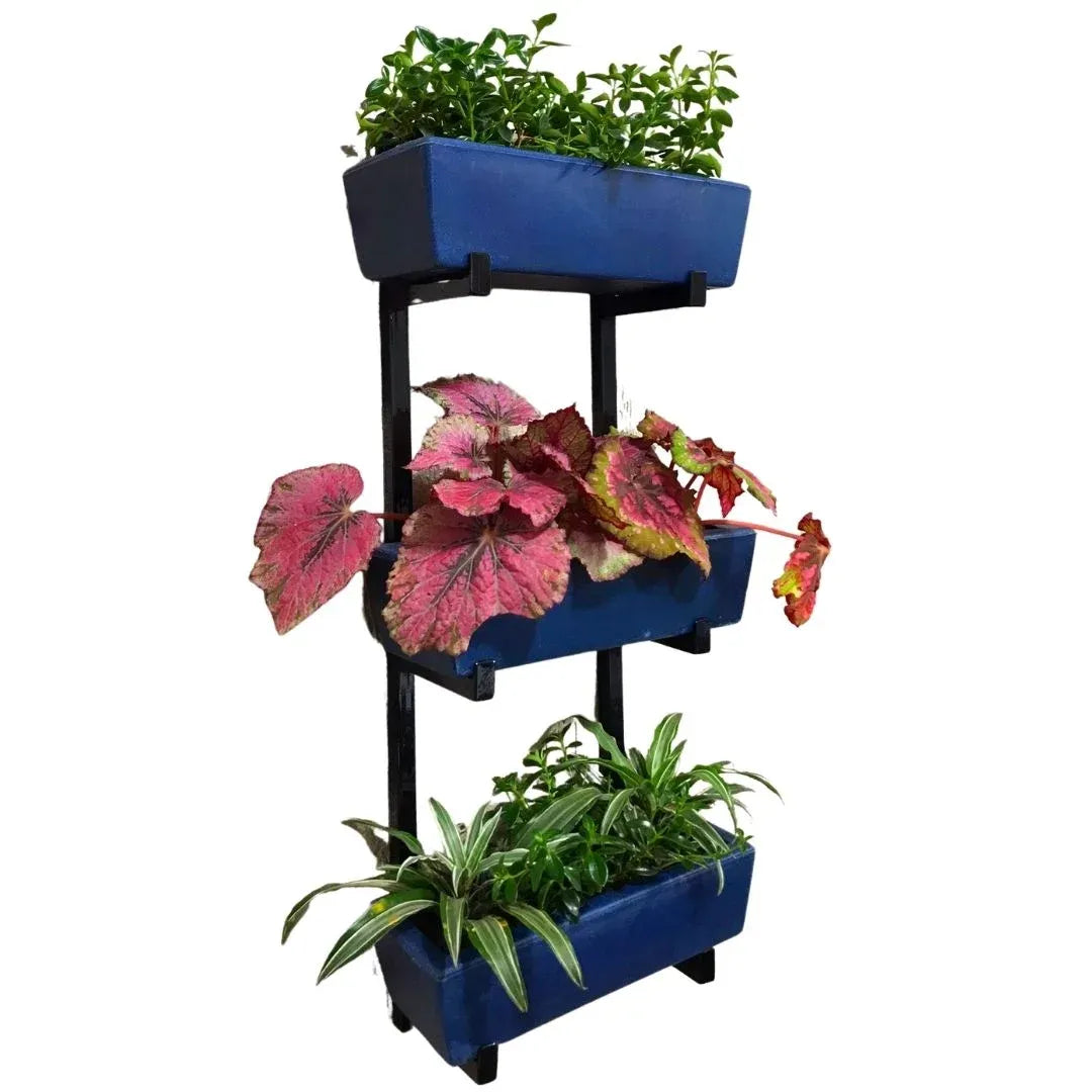 Suporte Jardim Vertical com Jardineira