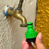 Adaptador Para Torneira Bico de Engate 1/2 e 3/4 Trapp - Verde Garden