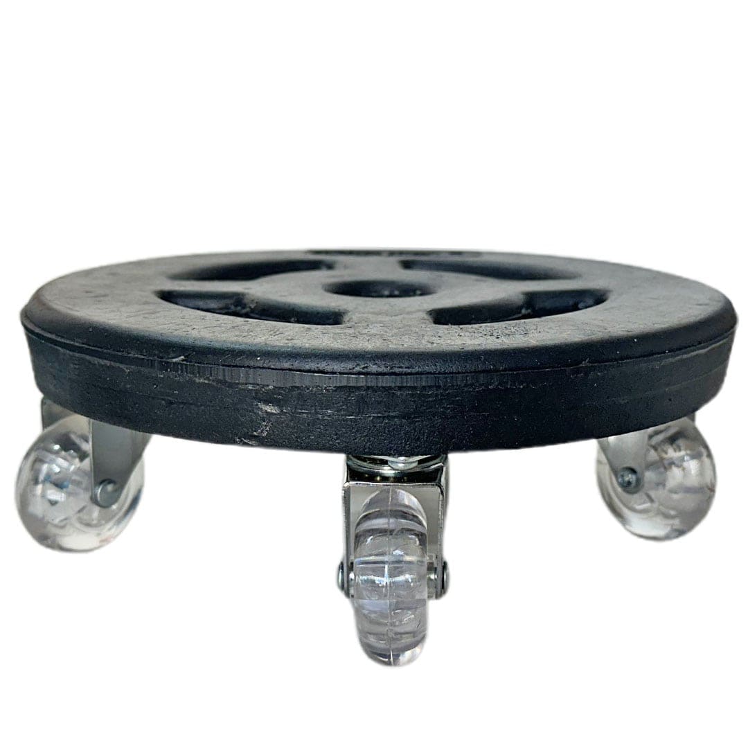 Suporte com Rodas de Silicone para Vasos Redondos