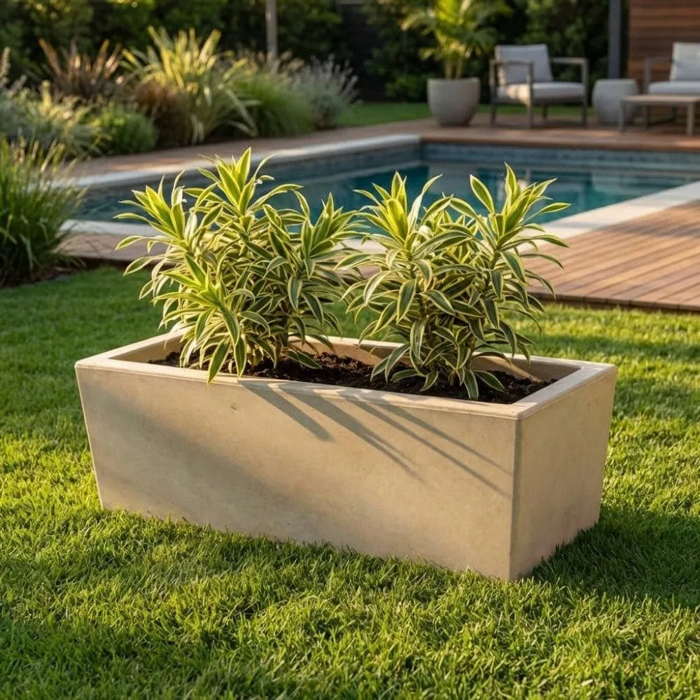Jardineira Florença em Polietileno 80x25cm