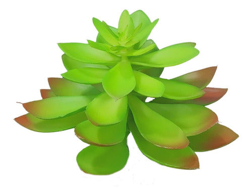 Kit 4 Suculentas Artificiais Decorativas