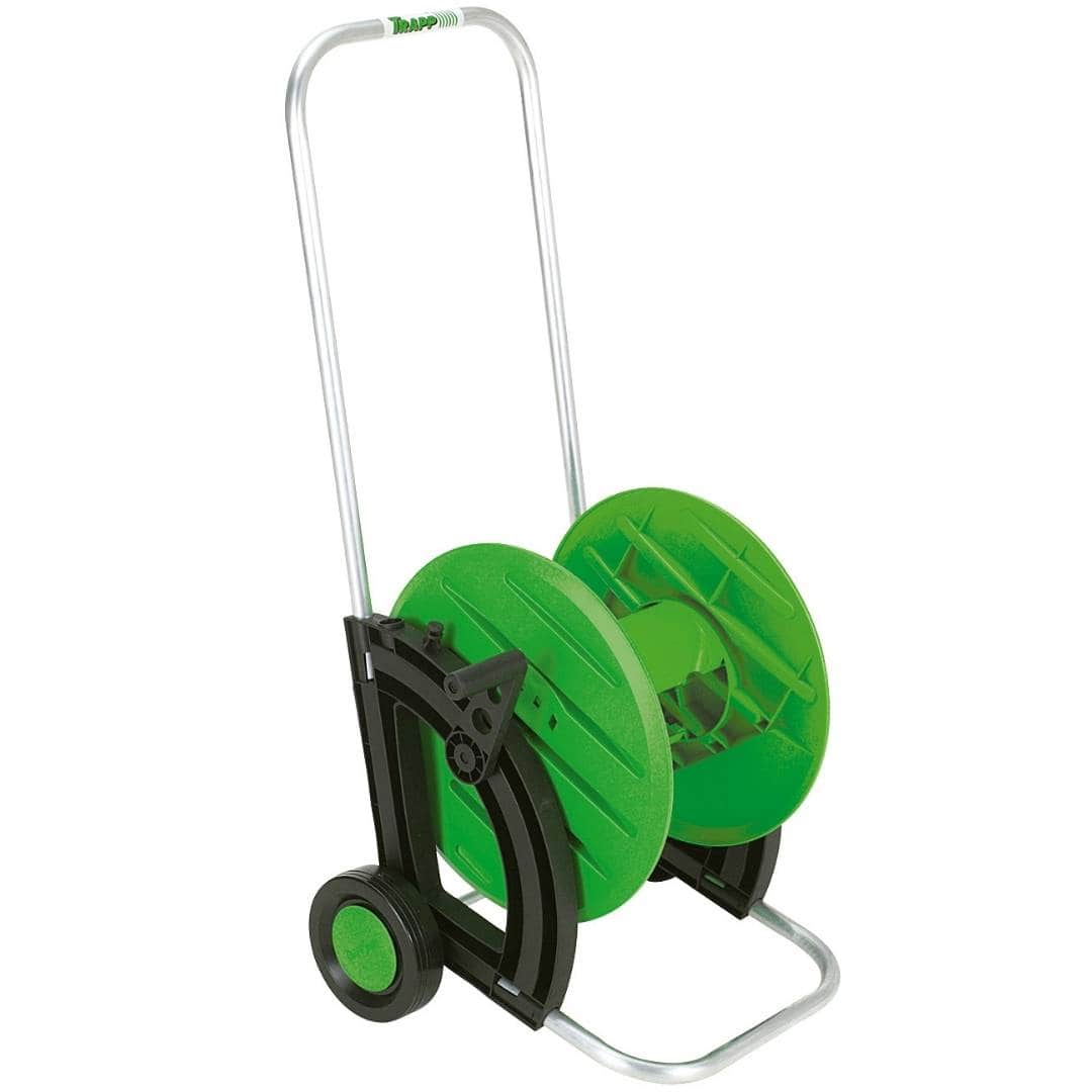 Suporte Enrolador de Mangueira com Rodas até 50 metros Trapp