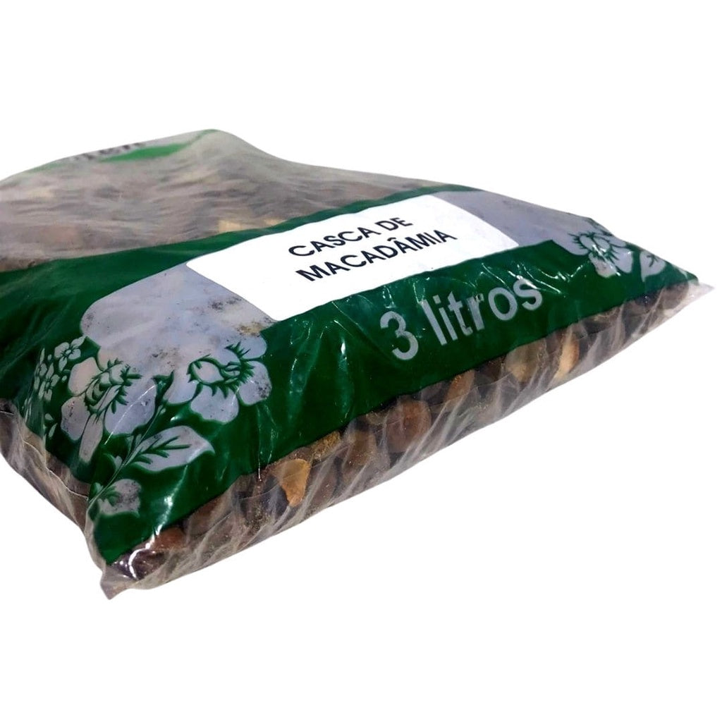 Substrato Casca de Macadâmia 3L
