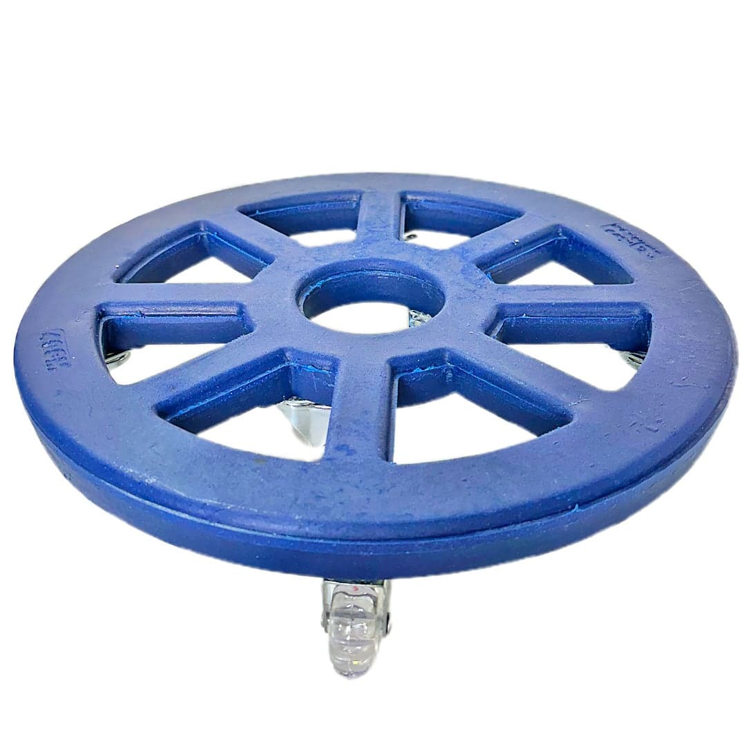 Suporte com Rodas de Silicone para Vasos Redondos