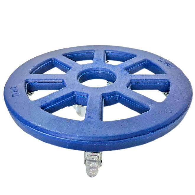 Suporte com Rodas de Silicone para Vasos Redondos