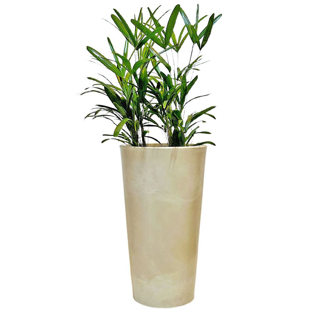 Vaso Brilhante Damasco em Polietileno