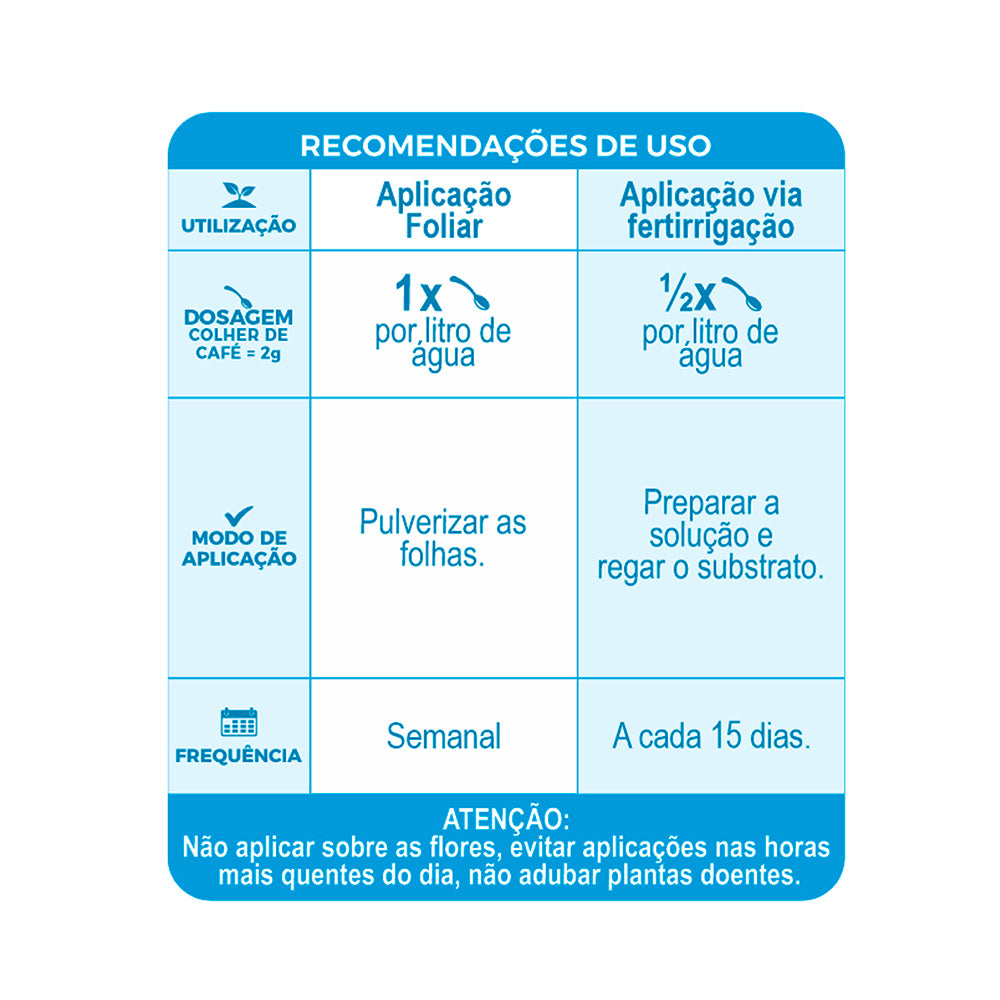 Forth Adubo Misto para Manutenção de Orquídeas 100g