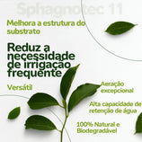 Substrato Sphagnotec 11 Turfa, Perlita e Pinus 25L