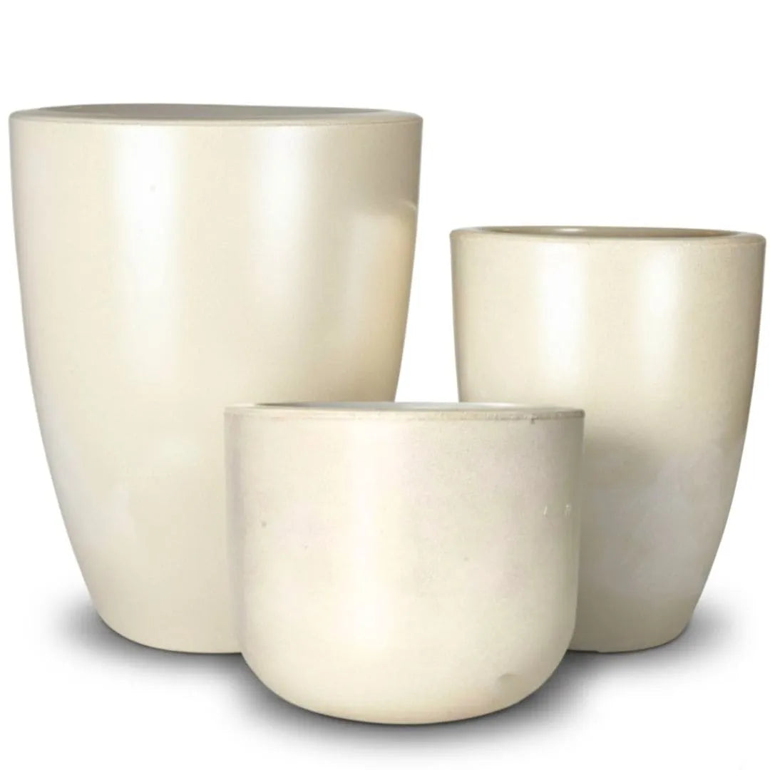 Kit 3 Vasos Polietileno Cone + Bacia