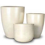 Kit 3 Vasos Polietileno Cone + Bacia