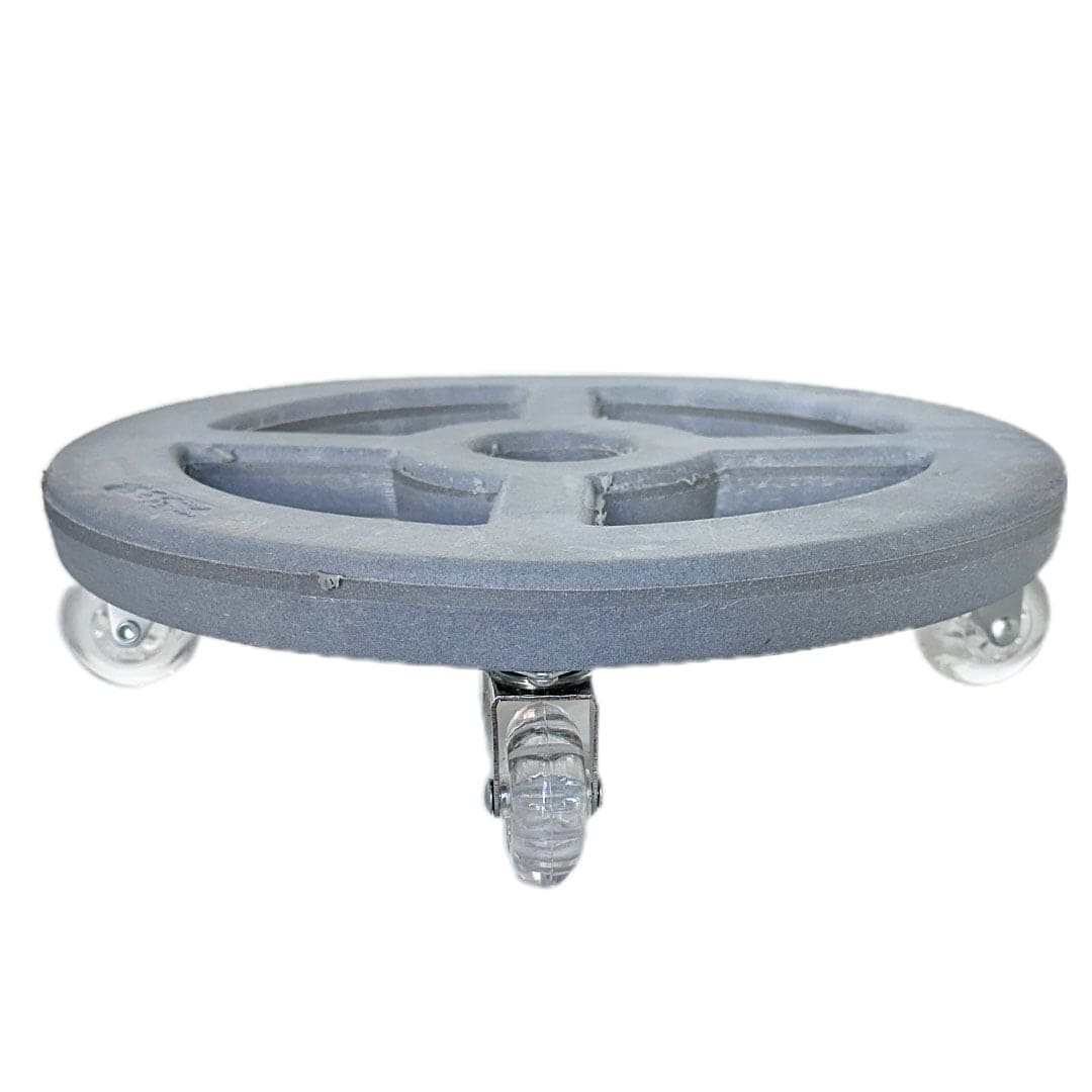 Suporte com Rodas de Silicone para Vasos Redondos