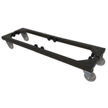 Suporte Ajustável com Rodas de Silicone para Jardineiras