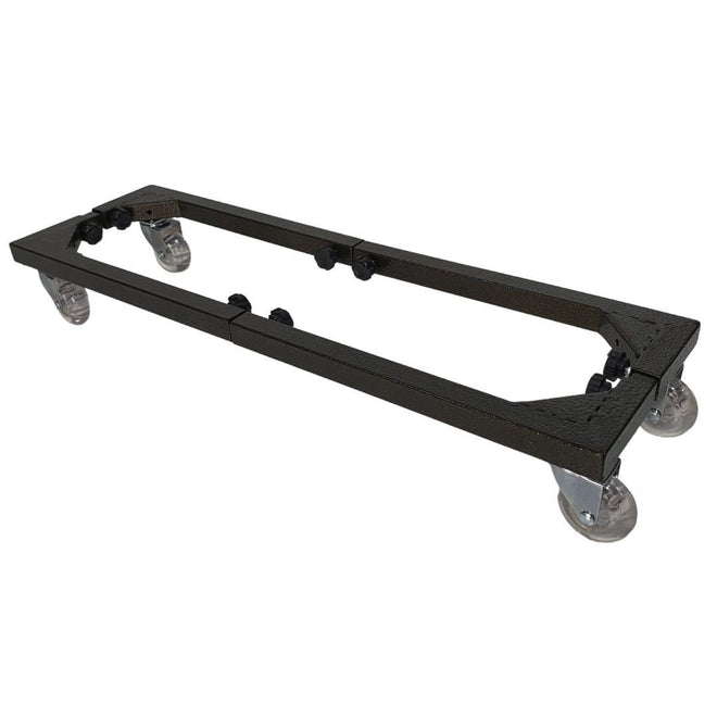 Suporte Ajustável com Rodas de Silicone para Jardineiras