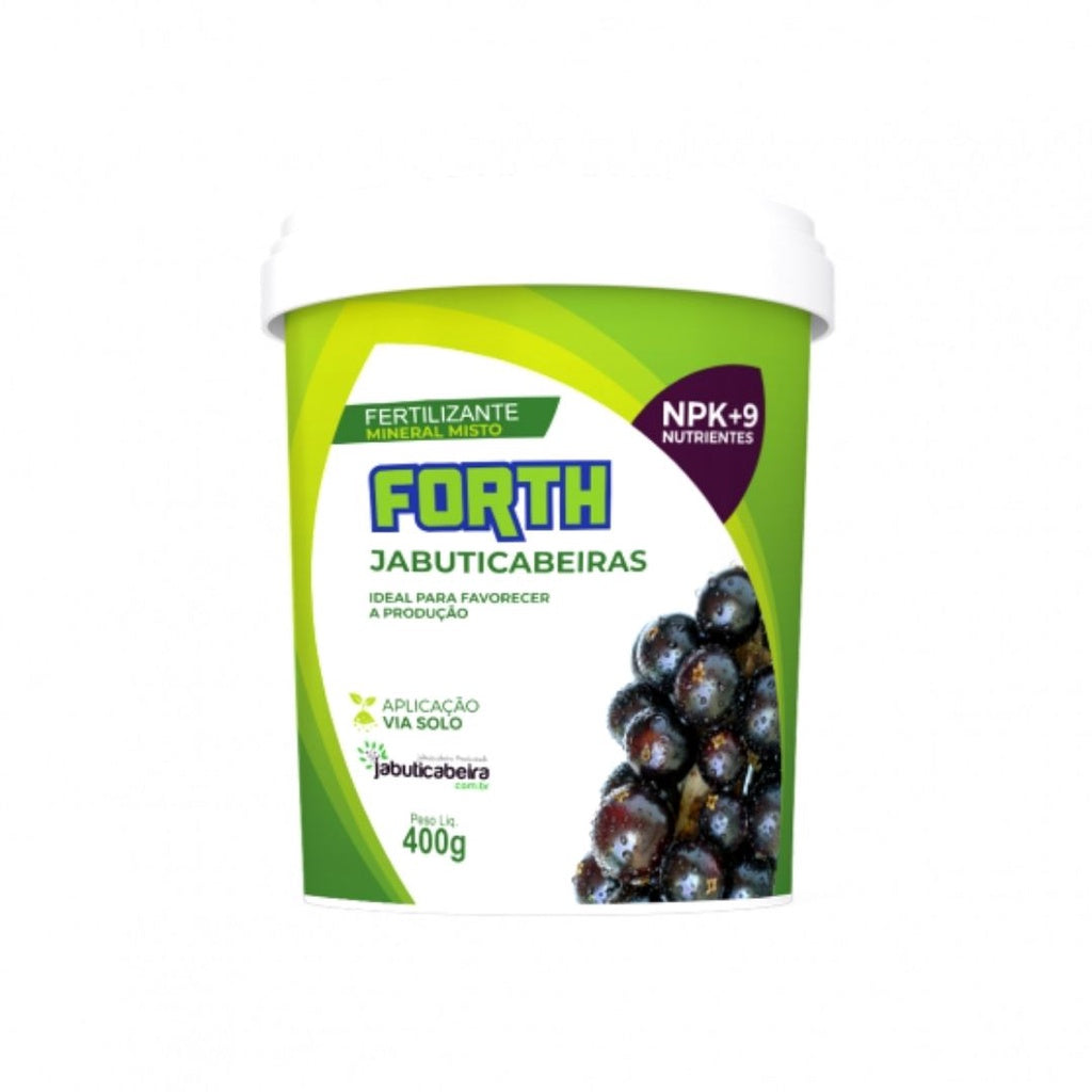 Adubo Fertilizante Mineral P/ Jabuticabeiras NPK Forth 400g