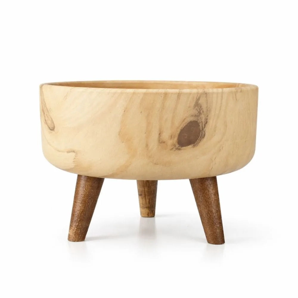 Vaso Bacia Linha Genebra com Tripé de Madeira