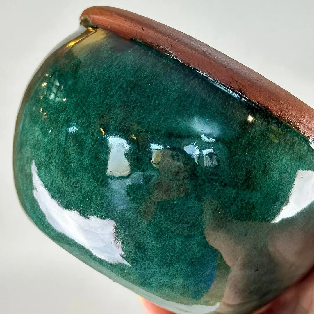 Vaso Cachepot em Cerâmica Esmaltada 15cm