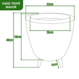 Vaso Linha Berlim com Tripé