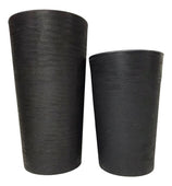 Kit 2 Vasos Damasco Texturizados