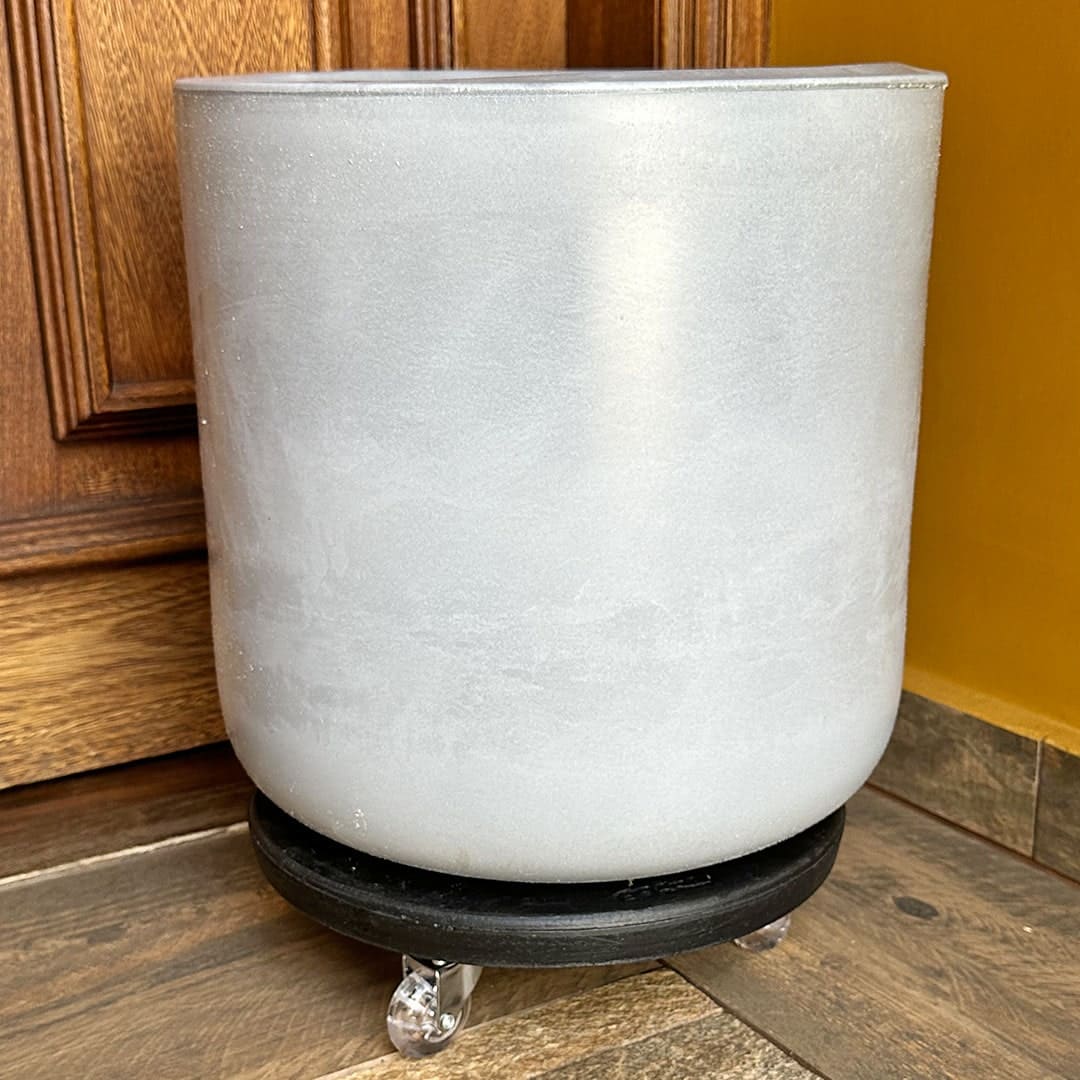 Suporte com Rodas de Silicone para Vasos Redondos