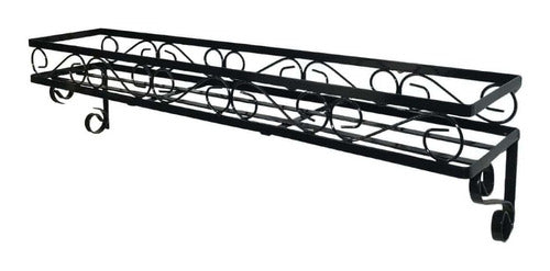 Suporte de Parede Mão Francesa para Jardineiras 100cm