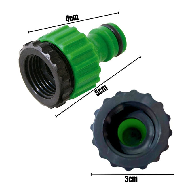 Adaptador Para Torneira Bico de Engate 1/2 e 3/4 Trapp - Verde Garden