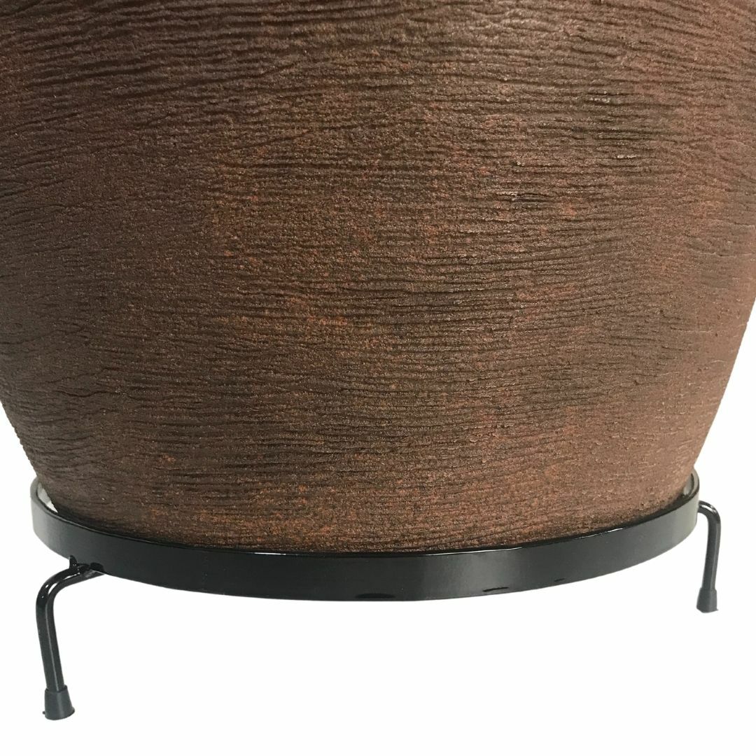 Suporte de Ferro Rasteiro Redondo