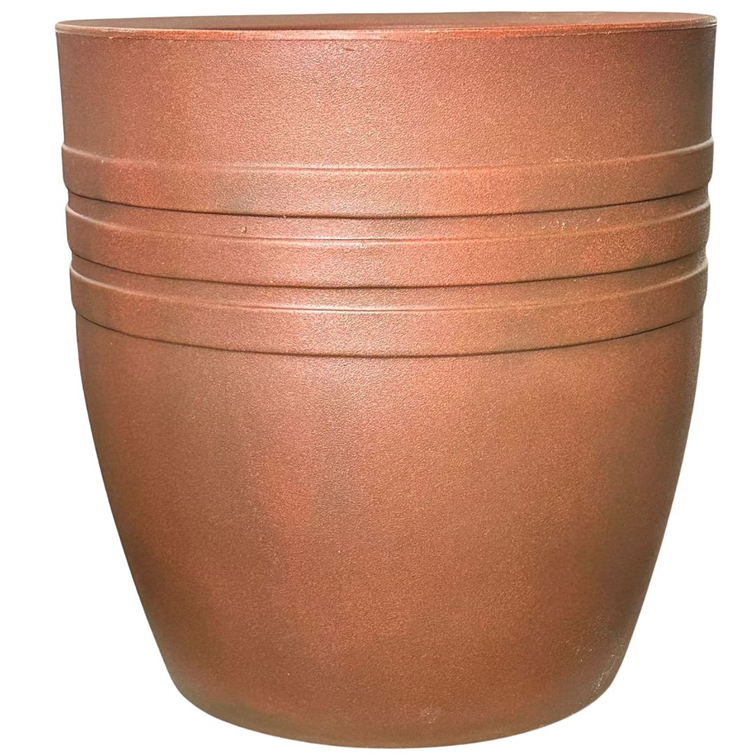 Vaso Mônaco Texturizado em Polietileno