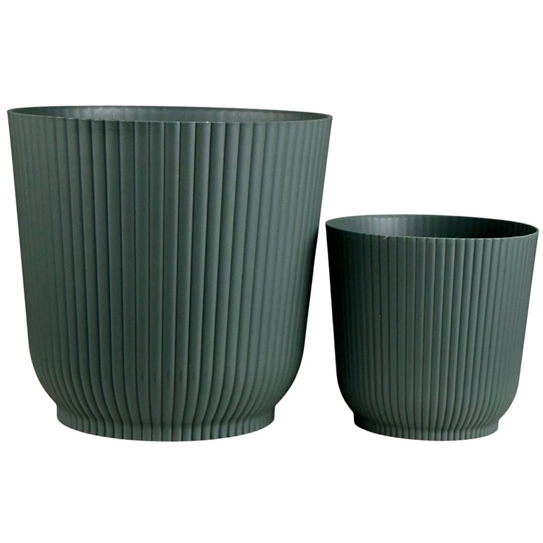 Kit 2 Vasos Cachepot Okla em Polipropileno