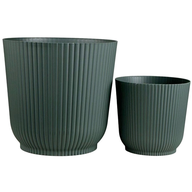 Kit 2 Vasos Cachepot Okla em Polipropileno