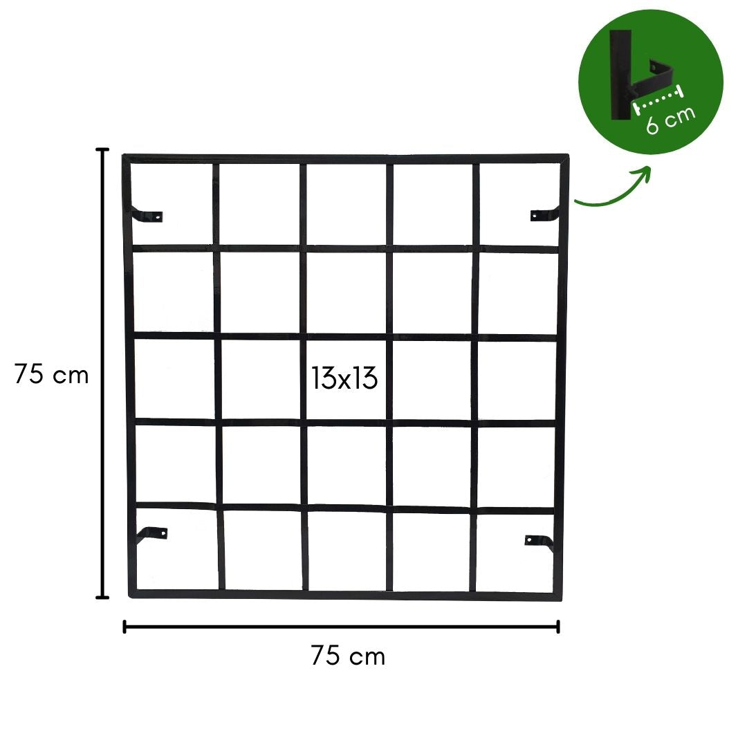 Painel de Ferro para Jardim Vertical