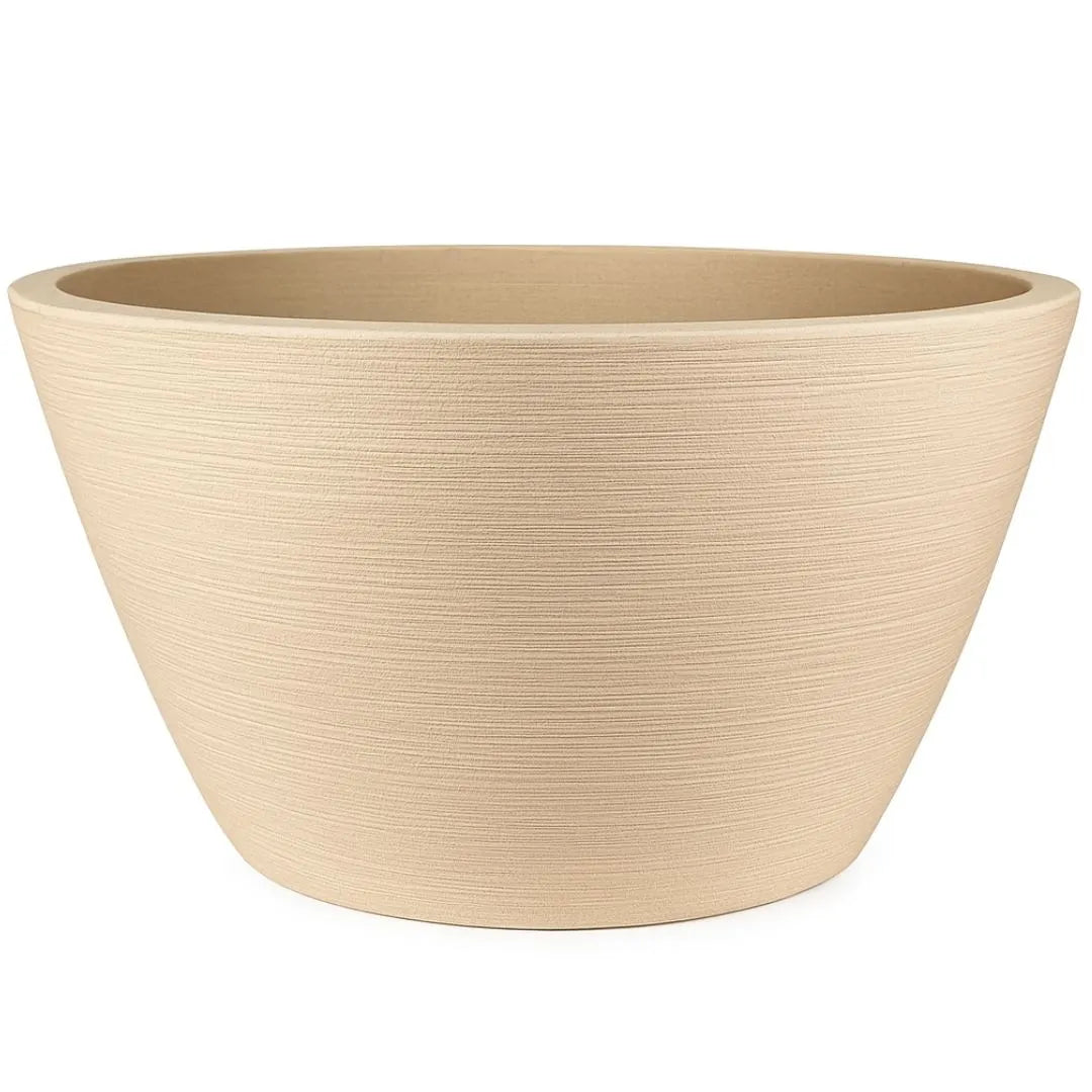 Vaso Bacia Pequim Texturizado em Polietileno 52cm