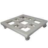 Suporte com Rodas de Silicone para Vasos Quadrados
