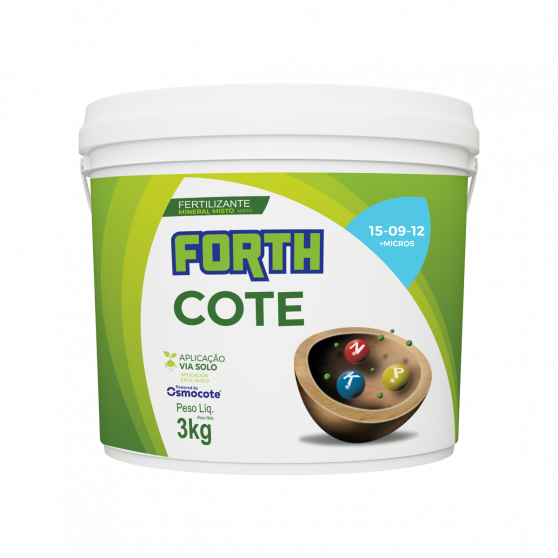 Forth Adubo Osmocote NPK 15.09.12 3kg