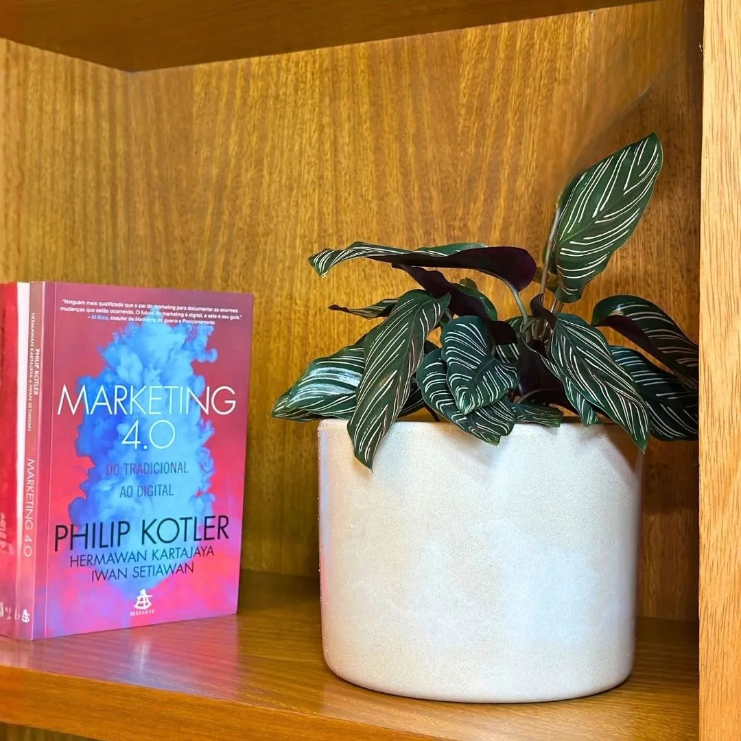 Vaso Decorativo Redondo Mini Doha 14x19cm